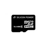 MicroSDHC 4GB Silicon Power  (без адаптера)